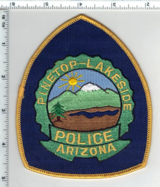 Pinetop-Lakeside Police (Arizona) Shoulder Patch from the 1980's