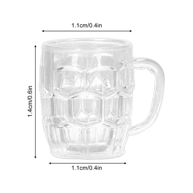 12 Mini Chopes à Bière Anti-goutte Mini Chopes à Bière Pour Pique-nique De