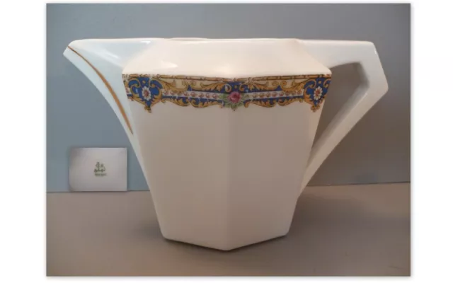 Pot a lait ancien art-deco en porcelaine de limoges