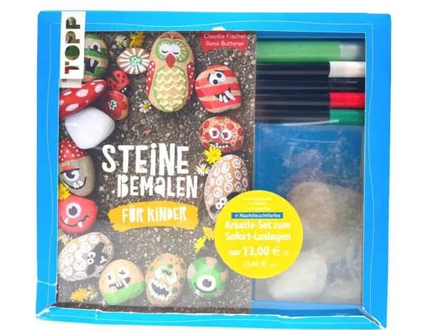 Kreativ-Set Steine bemalen für Kinder #5001258