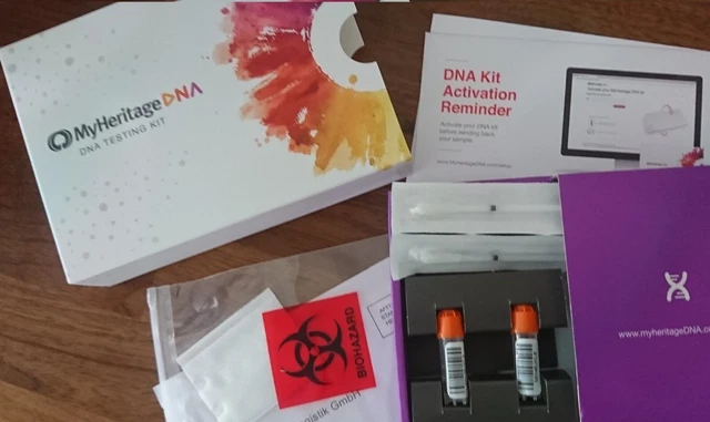 Kit Test ADN MyHeritage - Neuf Et Scellé - Activation Facile - Pour Découvrir Tes Origines