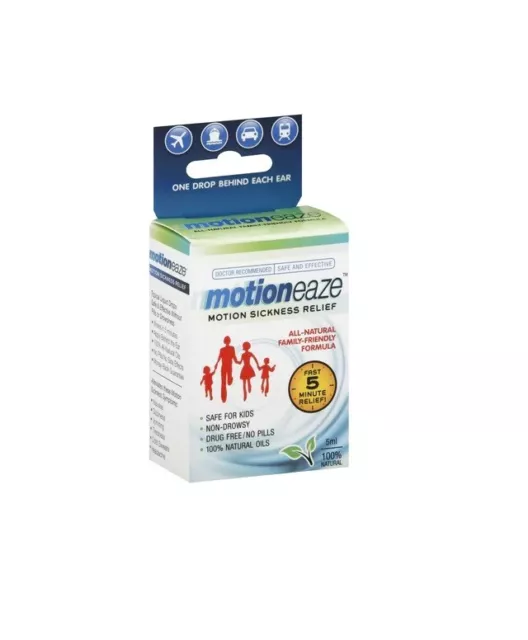 MOTIONEAZE MOTION SICKNESS Relief 5 ml by Motion Eaze exp 7/26 $16.49 -  PicClick