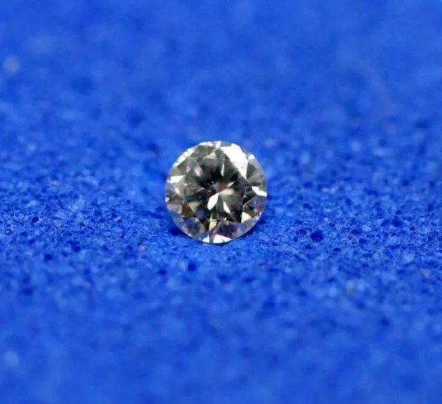 0.03 CT Véritable Naturel Diamant Blanc Couleur F/VVS2 Clarté Libre Coupe Ronde