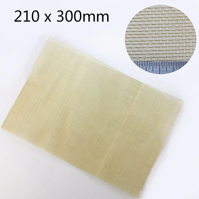 Laiton Filtre Tissé Câble Maille 0.375mm Diamètre 1mm Trou Mini Neuf