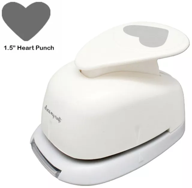 Dress My Craft Paper Punch-1.5" Heart DMCT4999