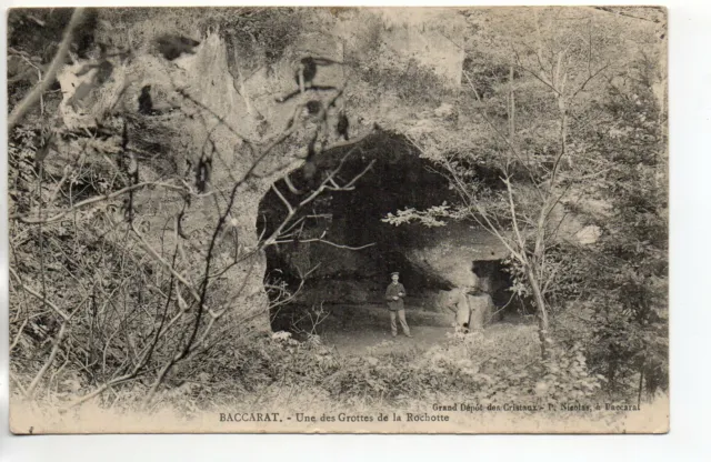 BACCARAT - Meurthe and Moselle - CPA 54 - One of the caves of La Rochotte