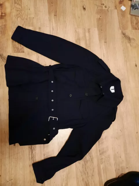 Black trench coat size 18 top