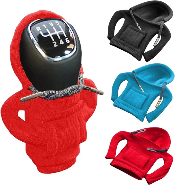 1 pz pullover con cappuccio auto con bottoni leva del cambio manopola felpa con cappuccio