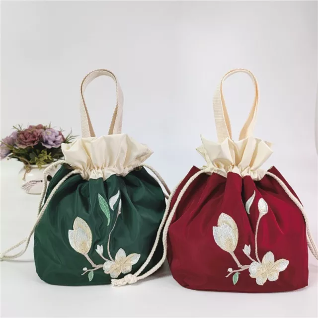 Embroidery Handbag Trendy Drawstring Bag Hot Sale Coin Purse  Party