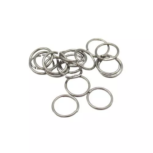 10mm Stainless Steel Jump Rings x 100