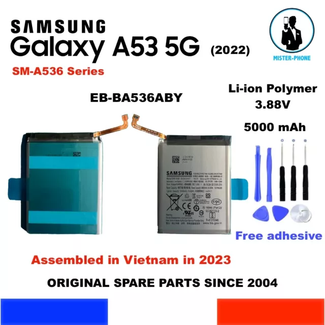 GENUINE BATTERY SAMSUNG GALAXY A53 5G ( 2022 ) SM-A536 Series EB-BA536ABY OEM