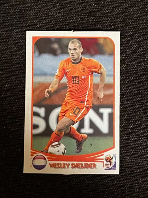 Cards Wc Africa 2010 Wesley Sneidjer Nederland No Panini Collector