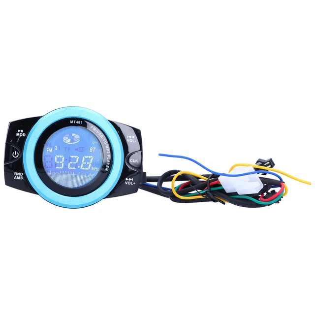 Moto Mp3 Player-12V Amplificatore di potenza universale moto MP3 Audio Musica