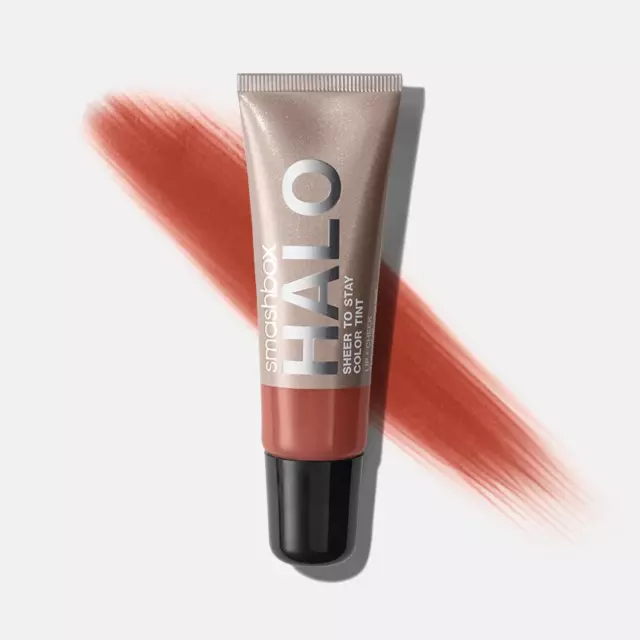 Smashbox Halo transparente para quedarse crema mejilla + tinte de color de labios - terracota 0,34 oz