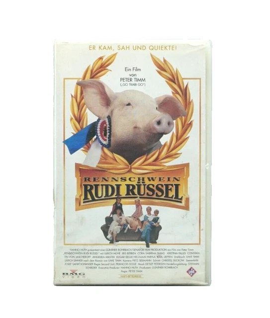 Rennschwein Rudi Rüssel Der Film RENNSCHWEIN RUDI RÜSSEL VHS | Kinderfilm Klassiker | Kultvideo | Jetzt