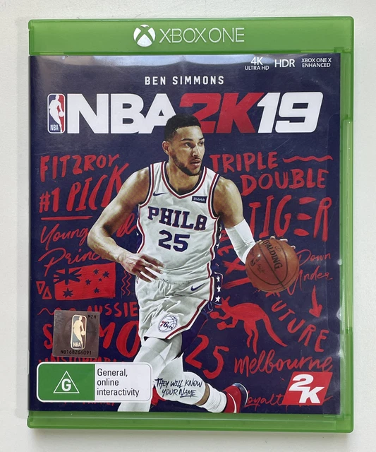 Ben simmons best sale nba 2k19 cover