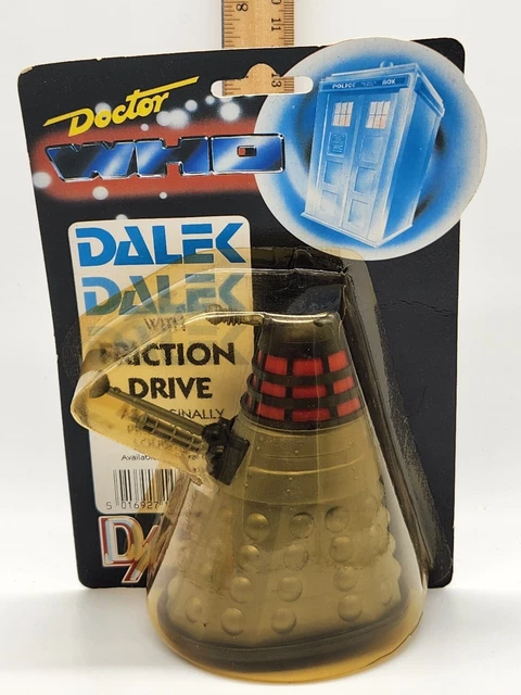 Dalek à Friction Doctor Who – Darol 1987 (blister D'origine)