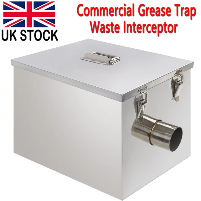 GREASE TRAP WASTE Fat Oil Filter Water Separator Stainless Steel