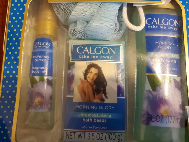 Calgon Take Me Away MORNING GLORY 3pc Gift Set NEW in Box  NICE GIFT IDEA 🎁