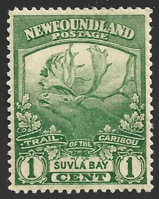 Newfoundland, Scott #115, 1c Caribou, MH