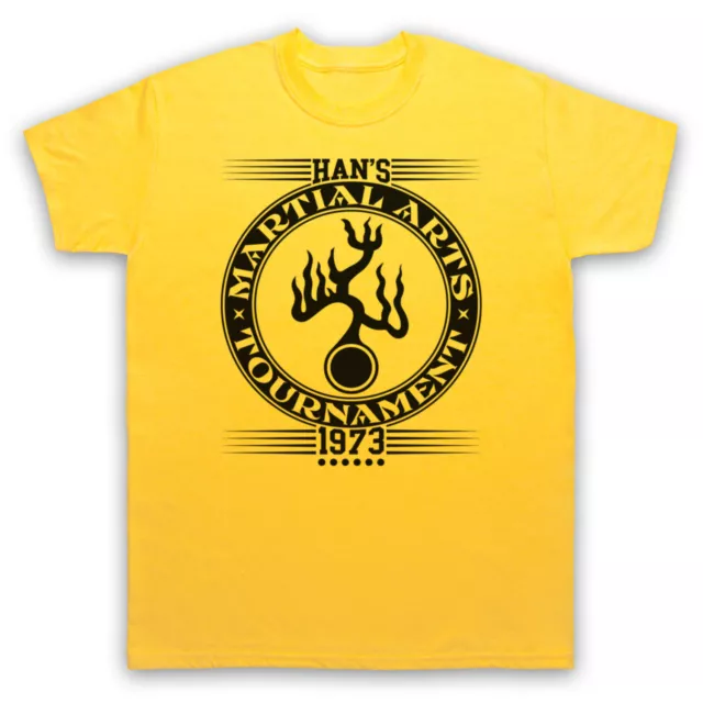 Han's Martial Arts Tournament Enter The Dragon Bruce Mens & Womens T-Shirt