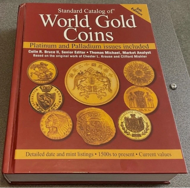 専門書　Standard Catalog of World Gold Coins 専門書 Standard Catalog of World Gold Coins