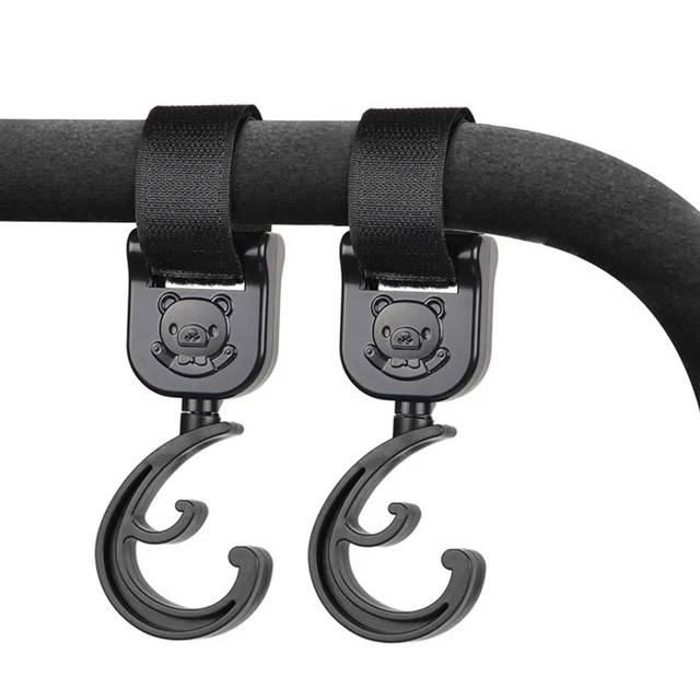 2 Stück Kinderwagen-kleiderbügel Universal Anti-rutsch-doppelschicht