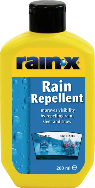Rainx Pluie / Eau Répulsif Verre Traitement Pare-Brise Protection 200ml