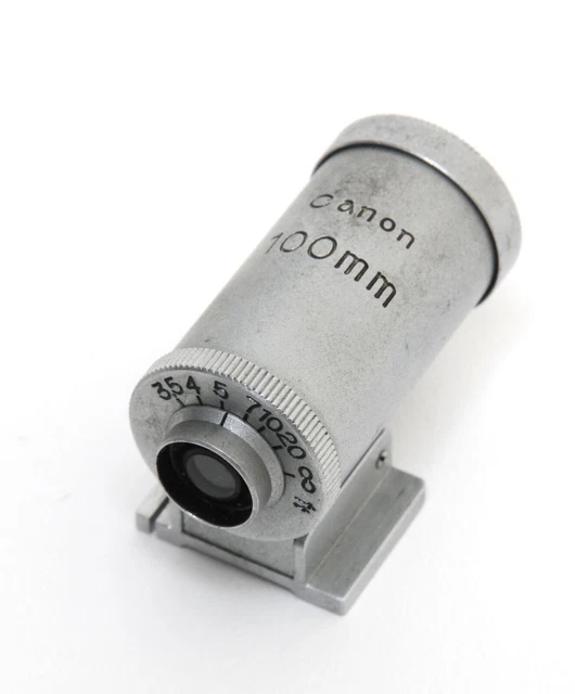 Canon range finder chrome 100mm