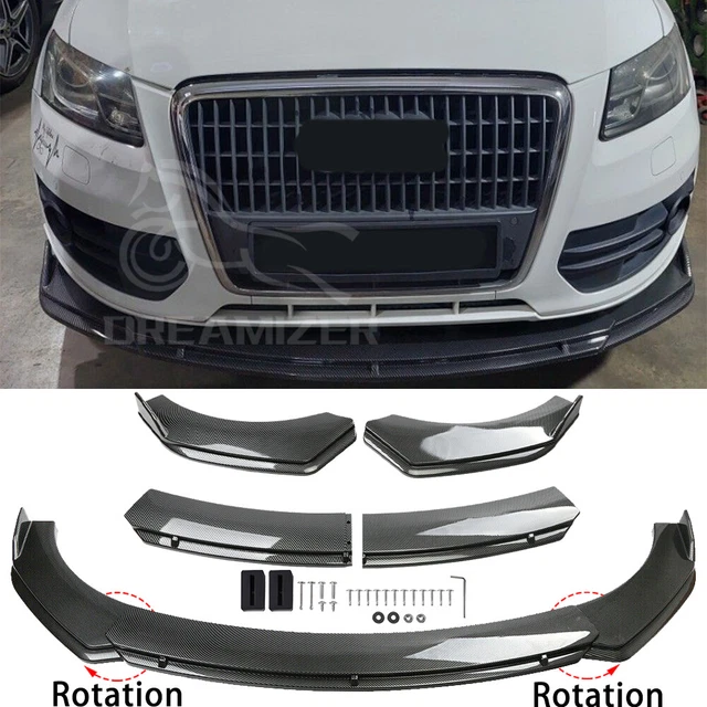 Frontspoiler-Lippe Für Audi Q5 8R / SQ5 (2013-2016) – 3-teiliges Set Aus ABS, Schwarz