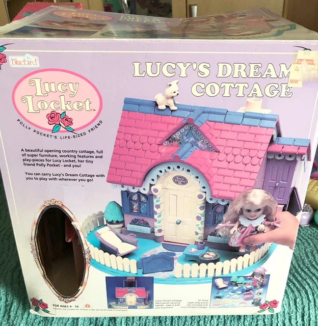 Polly Pocket – Lucy Locket Dream Cottage – Maison Avec Accessoires – BlueBird