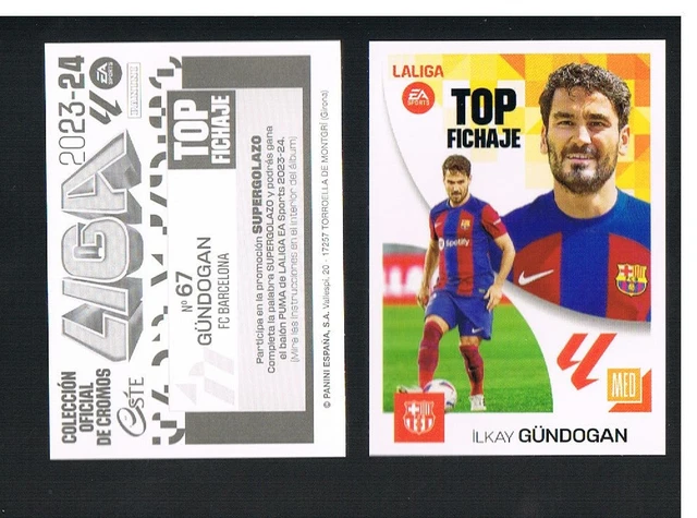 PEP GUARDIOLA ENTRENADOR-FC Barcelona-Panini La Liga Este 2010 11