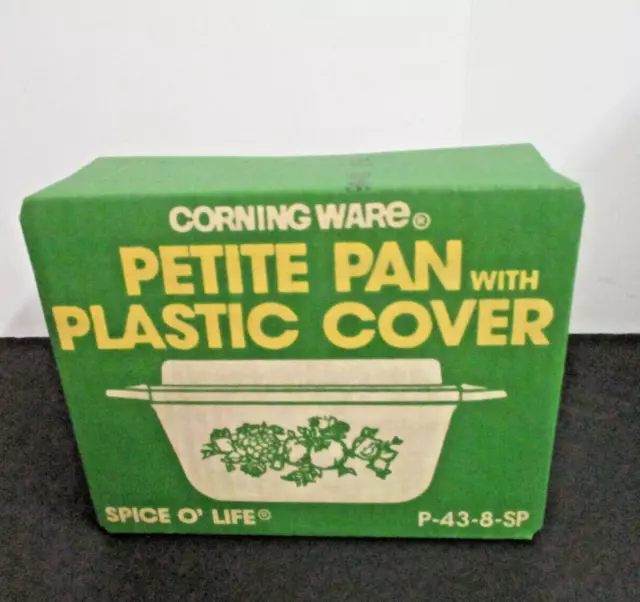 Vintage Corning Ware P-43-B Le Persil Spice of Life Petite Casserole Dish  USA!