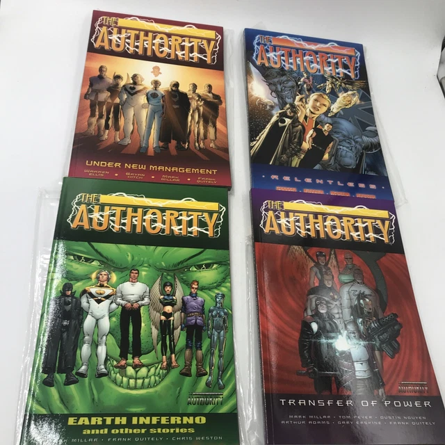 THE AUTHORITY By: DC Comics (2000-02)LOT OF 4 MINT! Includes”TRANSFERR OF POWER