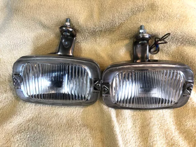 Wipac Fog Lamps Classic Car Scooter Lamps Stainless  Refurbished Pair