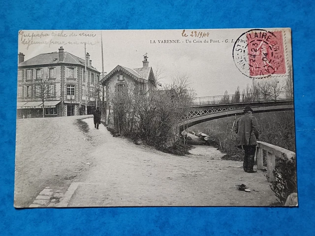 CPA 94 LA VARENNE - Un Coin du Pont