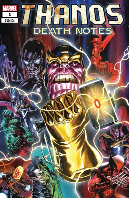 Thanos: Death Notes #1 Felipe Massafera Trade Variant Cover (A) Marvel Comics