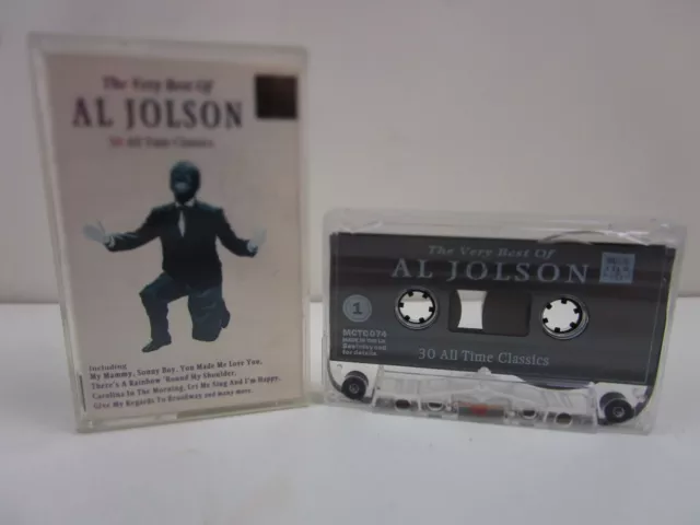 The Very Best Of Al Jolson 30 All Time Classics Cassette Tape