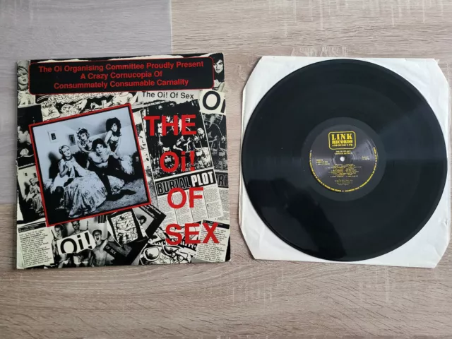 The Oi! of Sex vinyl LP (1988) Cock Sparrer ABH Vicious Rumours Garry Johnson oi