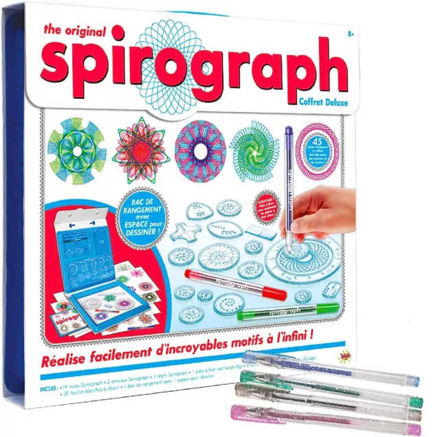 Coffret de dessin créatif Deluxe Spirograph - Splash Toys