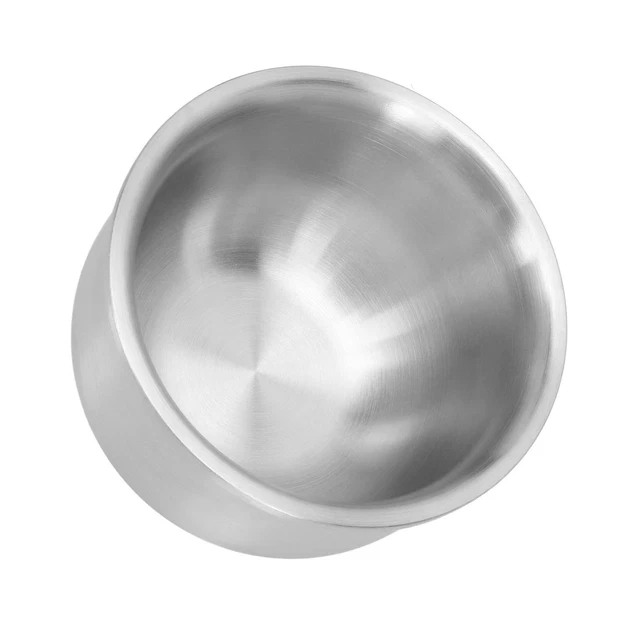 Ciotola da barba in acciaio inox professionale parrucchiere portatile rasoio GF0