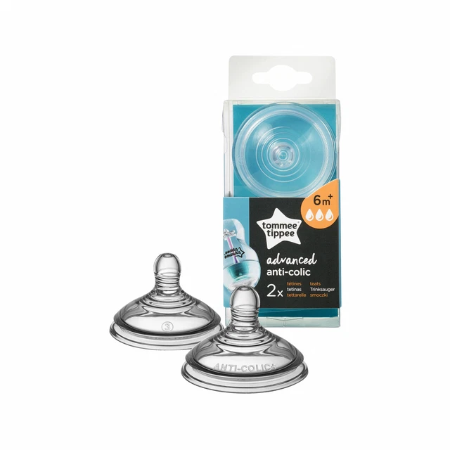 TOMMEE TIPPEE Mamila Flujo Rápido Anti-cólicos 2pvs 42122452