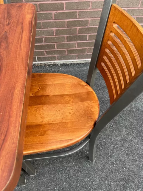 Restaurant Table And Chairs Set (2 Tables & 6 Chairs) 2