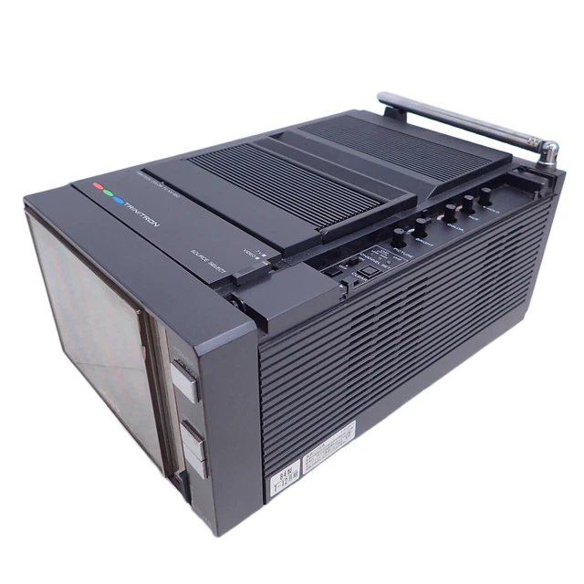 SONY TRINITRON COLOR TV KV-6X2 ポータブルテレビ SONY TRINITRON KV-6X2 Portable Color TV As Is Tested £153.09