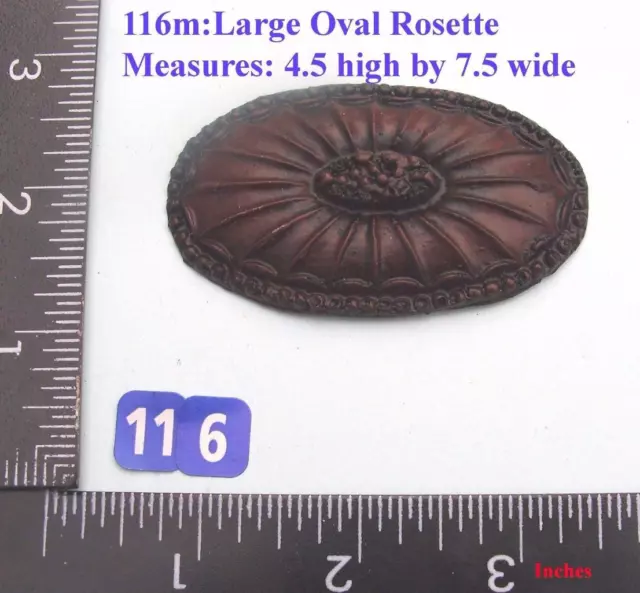 TITLE:  116M “Oval Badge” clock case / furniture DIY