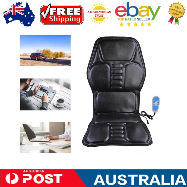 Kneading Massager Cushion Chair Seat Shiatsu Massage Portable Car Heat Back Neck