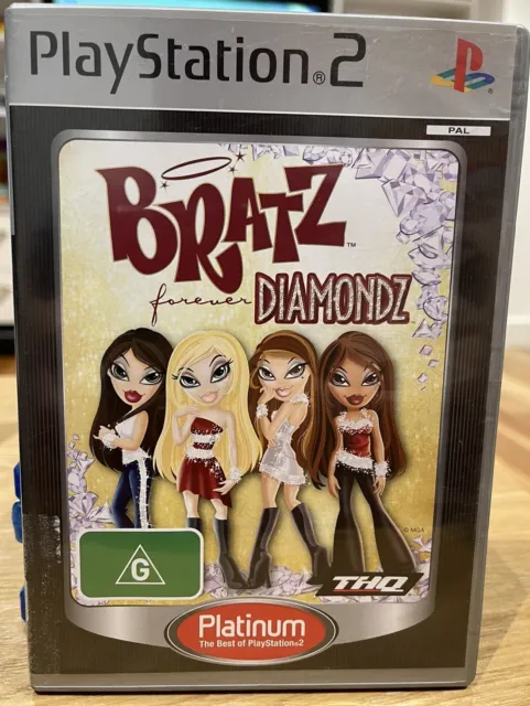 Bratz Forever Diamondz Diamonds PS2 Sony PlayStation Game Free Post PAL