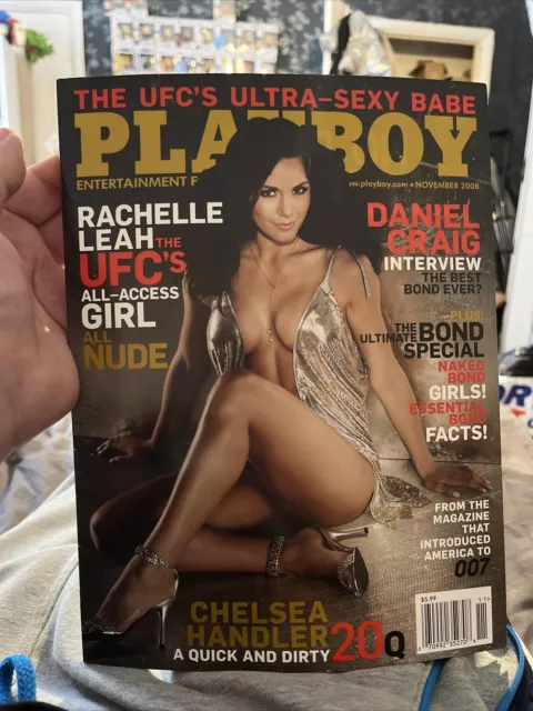 Playboy's Magazine November 2008  Vol 55  No 11 Rachelle Leah Cover