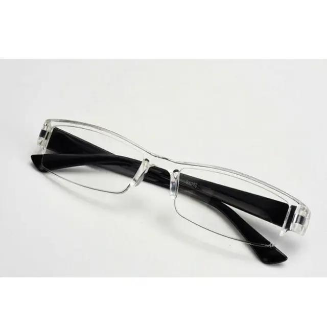Stylish Rimless Reading Glasses Blue +1.5/+2/+2.5 Presbyopia Unisex