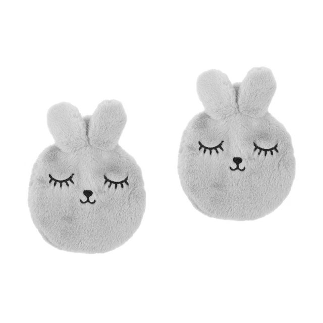 2 pz sacchetti riscaldanti peluche coniglio scaldabottiglie con coperchio regalo